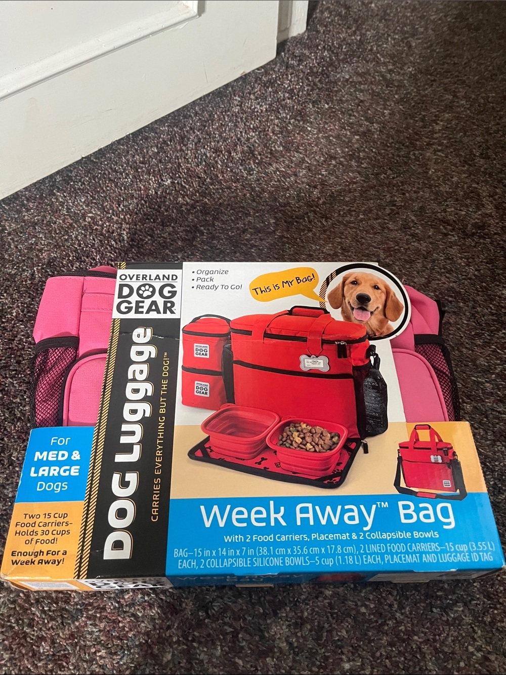 Week Away Bag - Pink